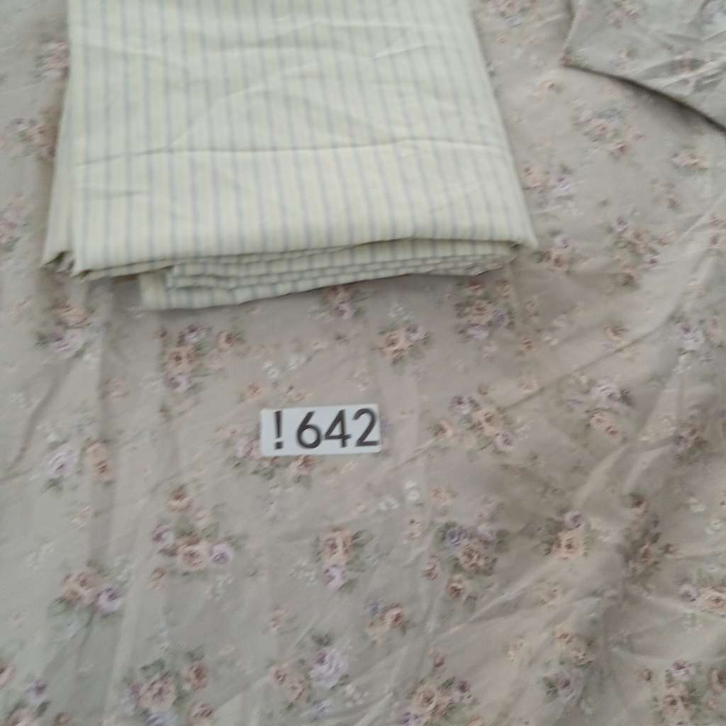 ！642纯棉1.8四件套被罩2*2.3床单2.6*2.3枕套一对