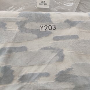 2.3米H Y203雕花绒床单1.6