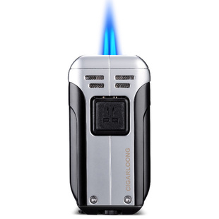 CIGARLOONG茄龙打火机防风直冲雪茄打火机便携时尚不锈钢火机包装