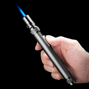 茄龙雪茄打火机锌合金直冲多功能三合一点火器带开孔器CB-24AX1