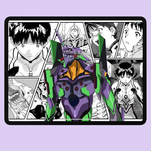 YOGA精选 6张新世纪福音战士高清平板壁纸ipad壁纸iPhone苹果壁纸