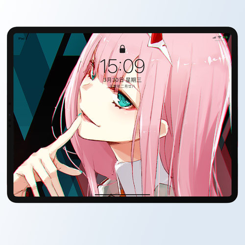 70张4K高清02动漫壁纸平板壁纸ipad壁纸DARLING in the FRANXX