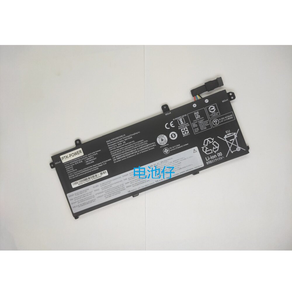 适用于 联想 ThinkPad T490 P43S L18M3P74  L18M3P73 笔记本电池 - 实物图