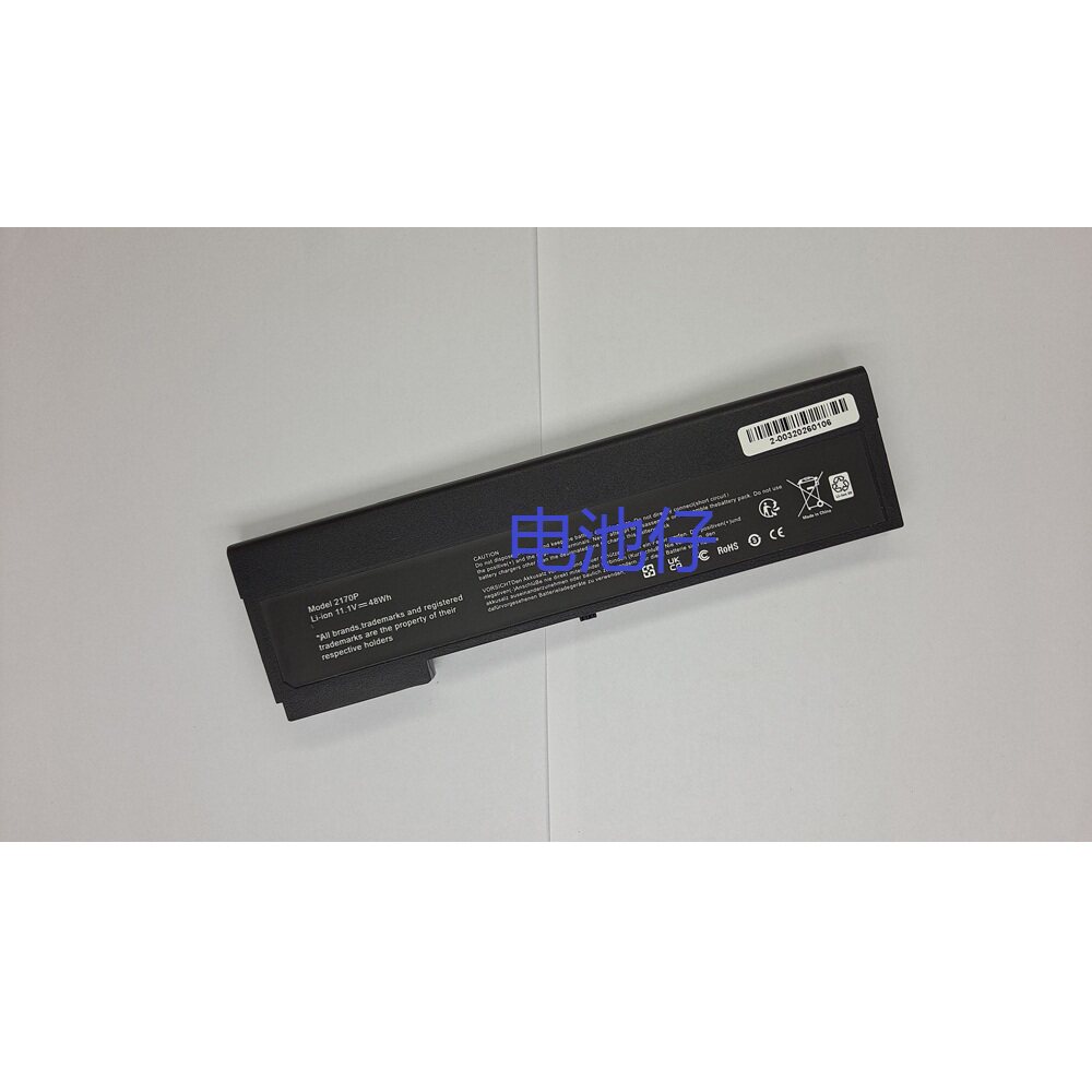 适用于 惠普EliteBook 2170p MI04 MI06 HSTNN-YB3Mw90cUB3W 电池