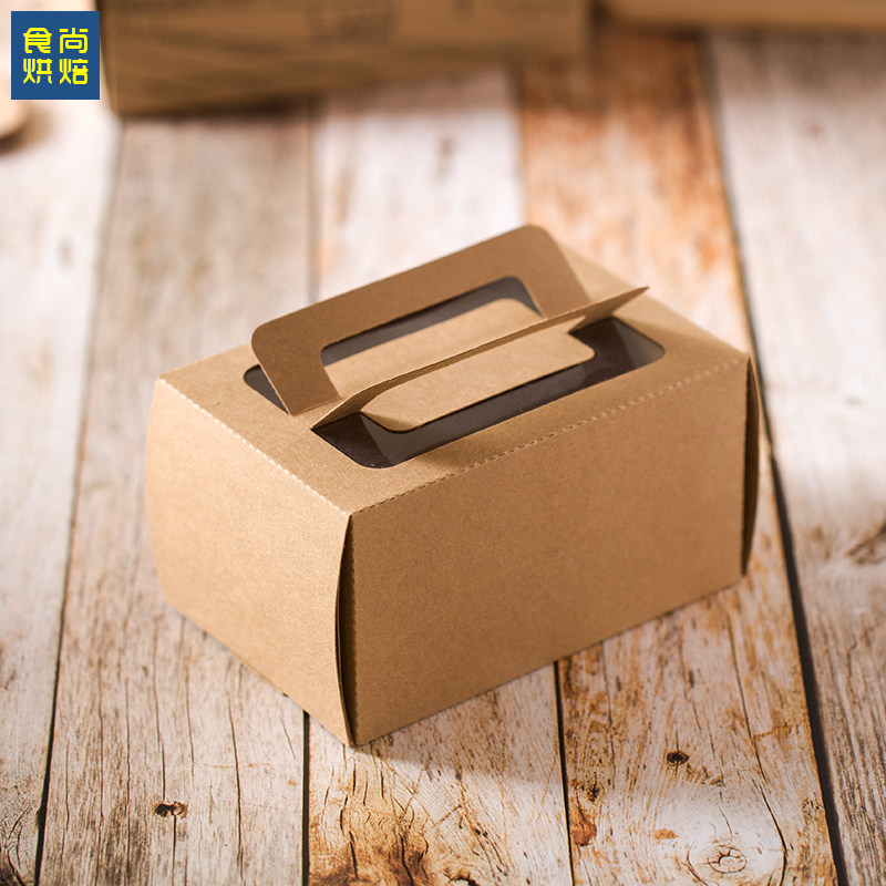 手提烘焙蛋糕盒西点盒支持定制