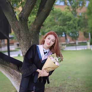 批发学士服大学生男女毕业礼服学位服学院风毕业照学位袍
