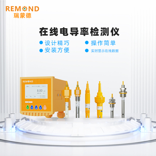 瑞蒙德 电导率仪电极传感器 EC值检测仪TDS监测 盐度计 电阻率仪