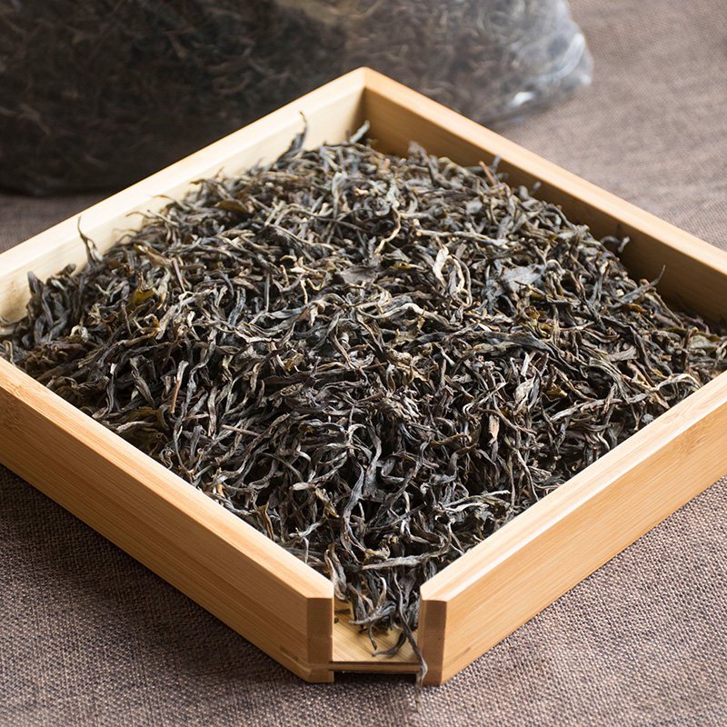 云南大叶种茶叶古树茶普洱茶生茶晒青毛茶散装500g耐泡甘冽花果香