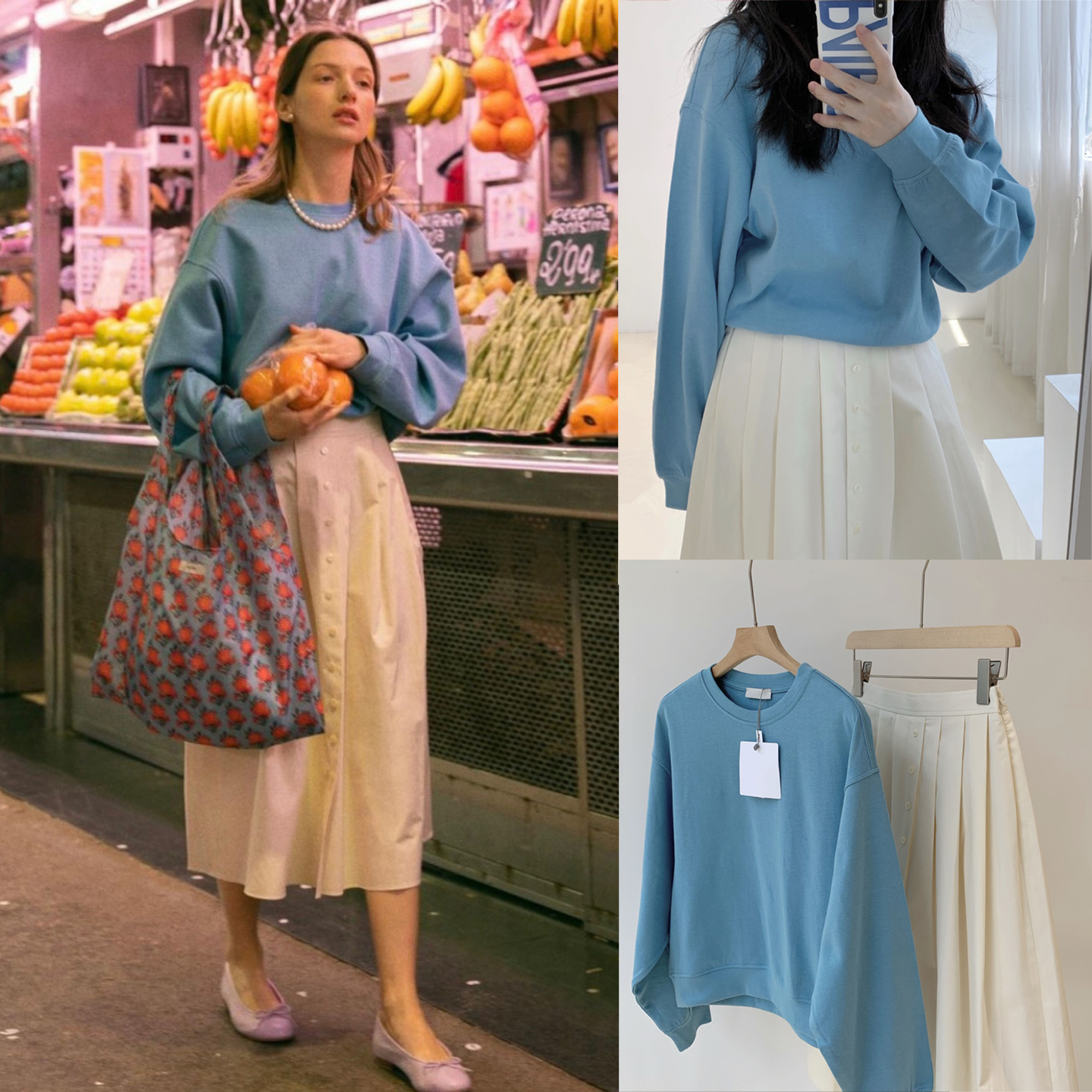 套头休闲韩国长袖气质半裙卫衣