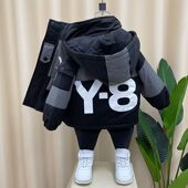 儿童棉衣棉袄夹棉加厚中小童洋气 童装 男童棉服外套秋冬装 2025新款