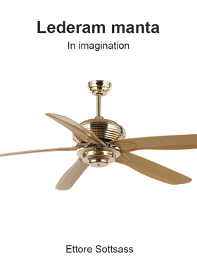 FlowerOnes高端美式静音吊扇全能遥控复古客厅家用餐厅变频电风扇