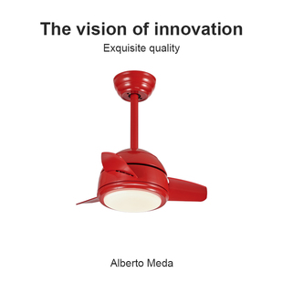 Flower Ones儿童房小吊扇灯简约卧室男孩女孩房静音护眼电风扇灯