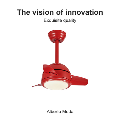 Flower Ones儿童房小吊扇灯简约卧室男孩女孩房静音护眼电风扇灯