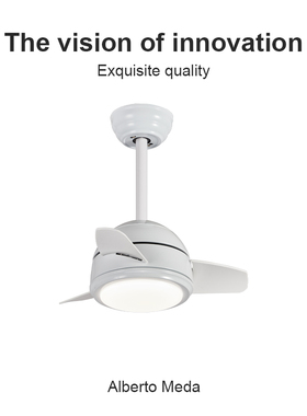 Flower Ones高端儿童房小吊扇男女孩卧室房间静音2025新款风扇灯