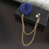 西装 主持男女领针百搭玫瑰胸针伴郎男结婚新郎婚礼男式 胸花胸针