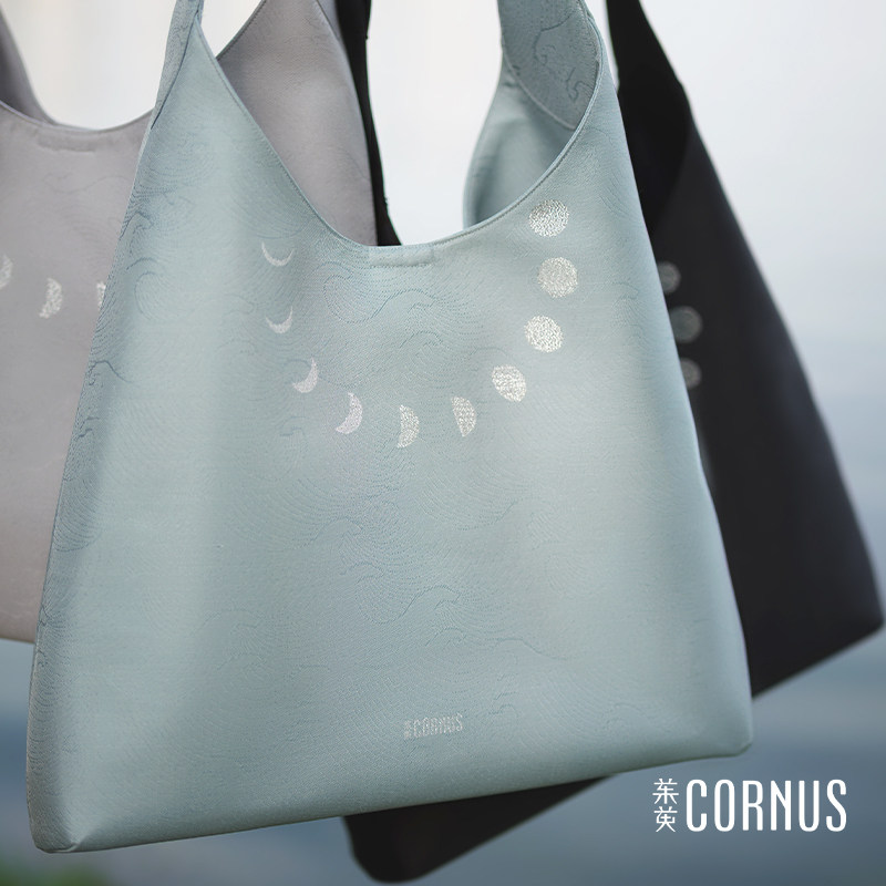 茱萸CORNUS 银标系列｜月神的珍珠 HOBO包袋汉服配饰春夏国风中式