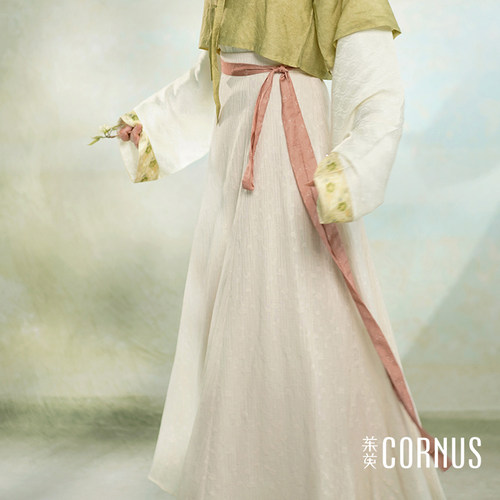 茱萸CORNUS 星落 时装破裙 唐汉元素国风中式女装日常通勤半身裙