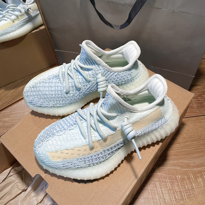 YIZI YEEZY库椰子鞋350冰兰男女鞋2026新款夏季透气运动跑步鞋潮