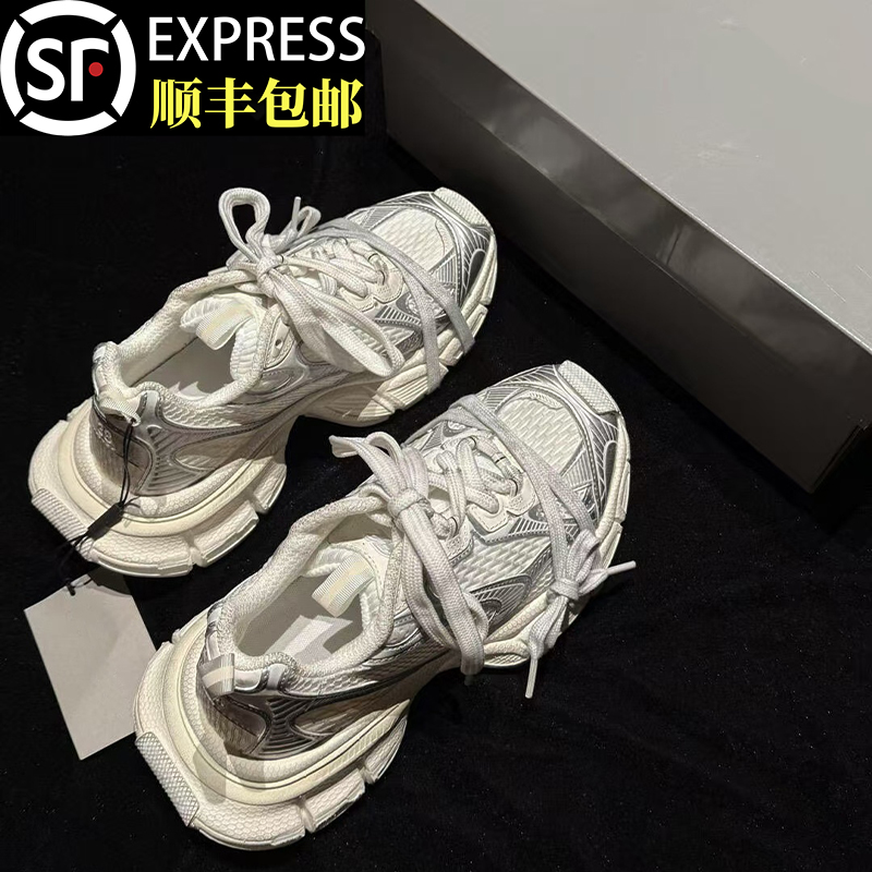 高端芯片版做旧巴黎3xl老爹鞋九代运动男女鞋2025新款休闲运动鞋