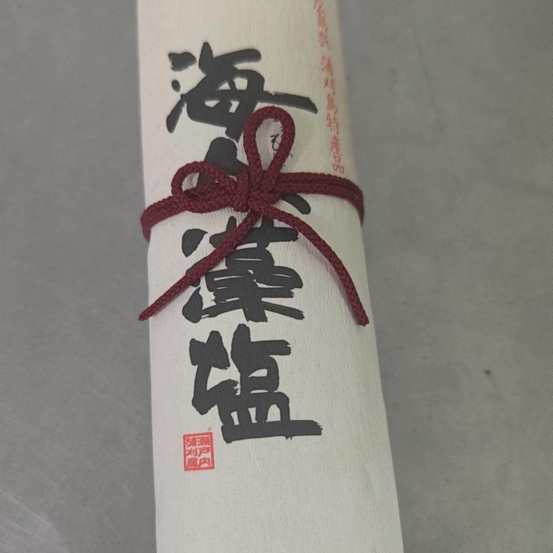 海人藻盐日本原装进口茶色食用盐