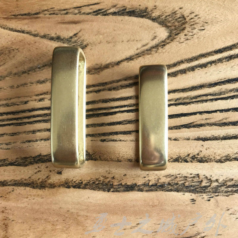 纯铜抛光钥匙扣 男士个性穿皮带腰挂 黄铜皮带圈 皮带戒子