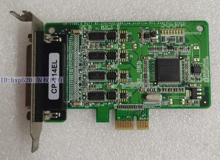 MOXA CP-114EL RS-232/422/485 PCI-E 4串口卡 现货