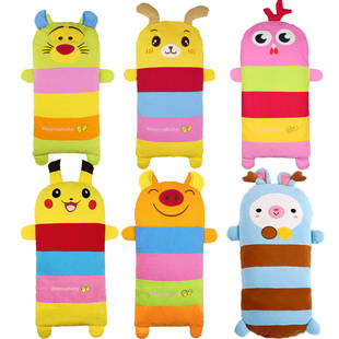 【只是套】儿童宝宝小孩子婴儿小学生卡通纯棉透气枕套枕芯套拉链