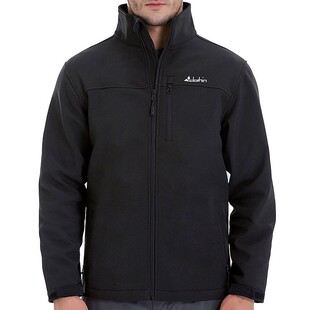 外贸肥大款软壳衣男宽松防水防风衣秋冬季户外服连帽夹克大码2001