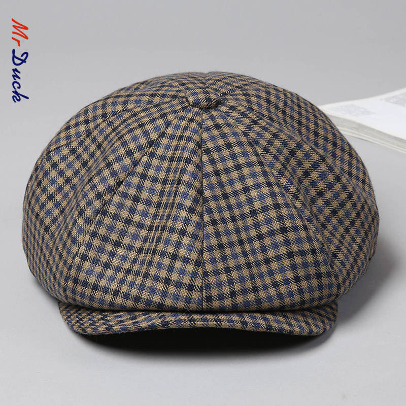 进口英国Moon高定系列报童帽