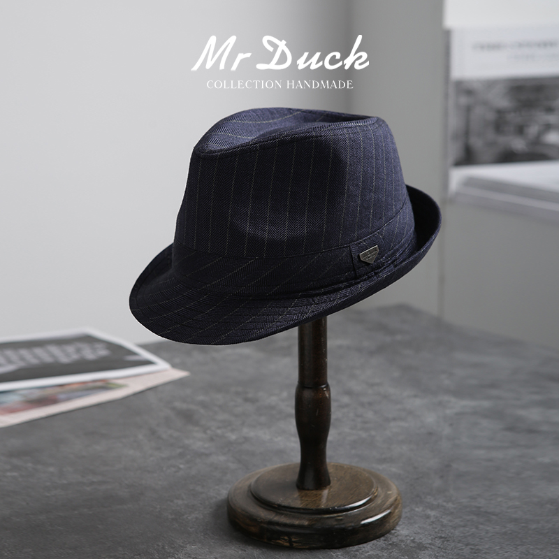 mrduck22新品设计师绅士礼帽