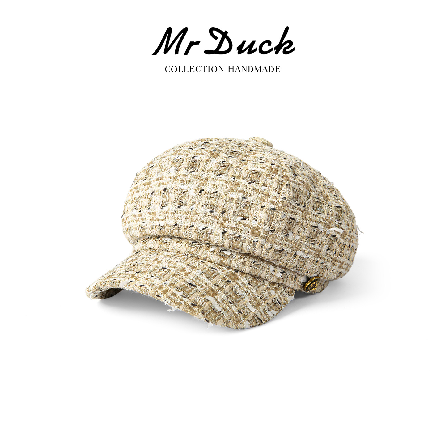 mrduck英国LintonTweeds报童帽女