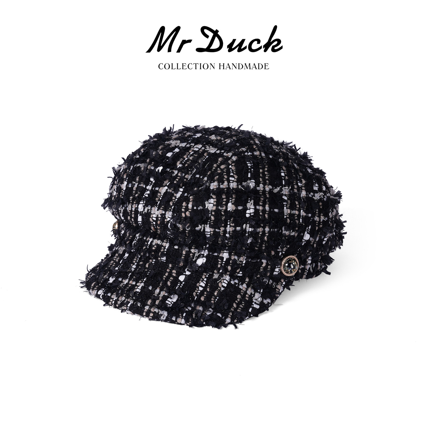 mrduck限量款高定英国报童帽子女
