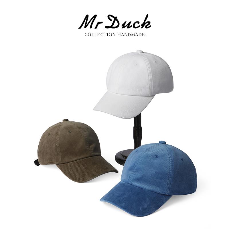mrduck进口英国MOSS灯芯绒棒球帽