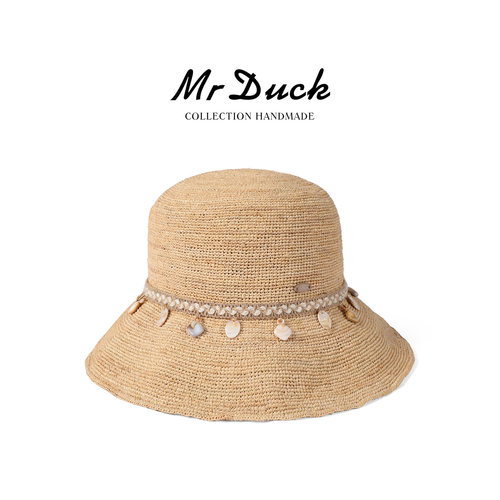 mrduck特细1分4级别拉菲草遮阳帽