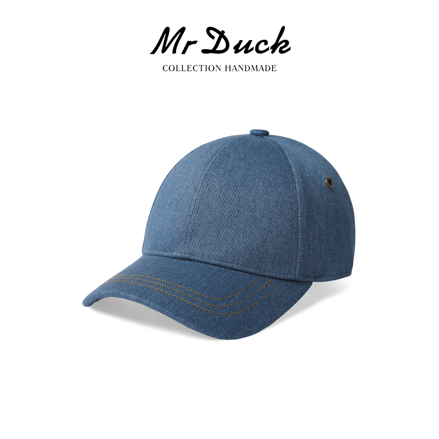 mrduck进口牛仔风棒球帽男女款