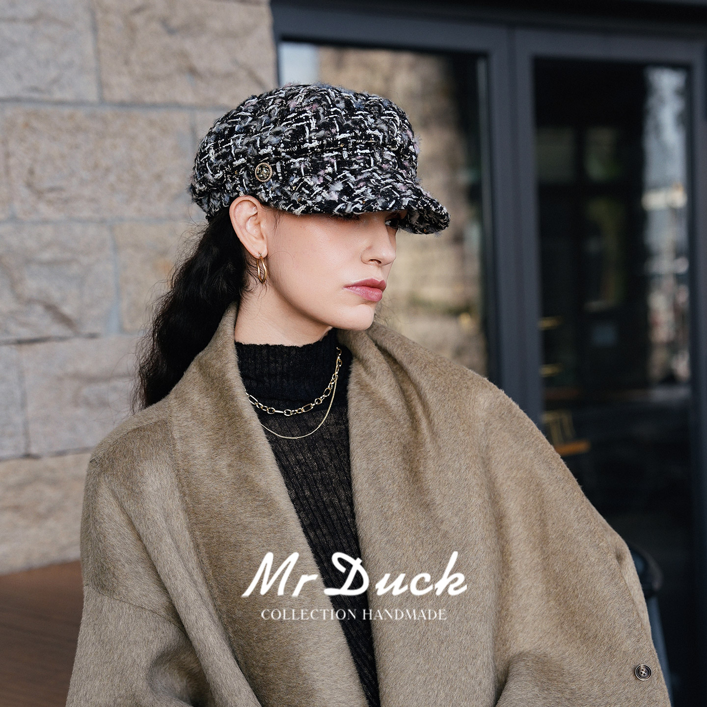 mrduck高定Julestournier报童帽