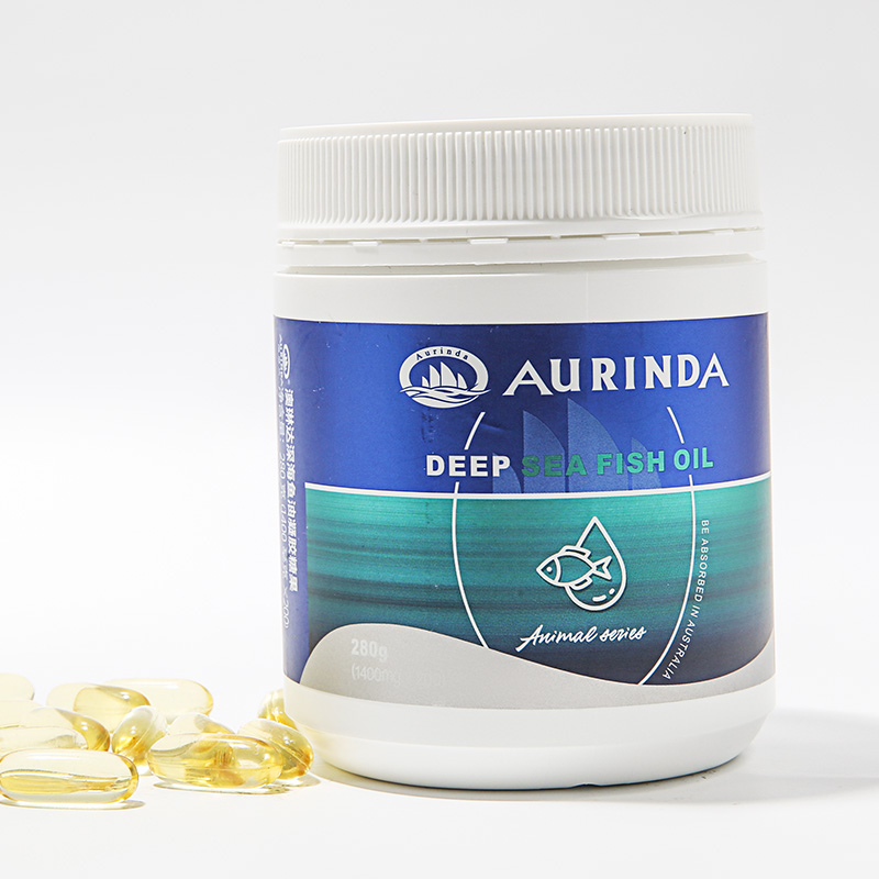 Aurinda澳琳达深海鱼油1400mg*200粒EPA+DHA 成人中老年鱼油胶囊