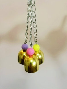 鹦鹉玩具用品铃铛挂件笼子站架用具小太玄凤牡丹虎皮鸟笼配件用品