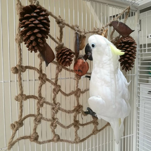 店主推荐鹦鹉啃咬玩具缤纷奇趣攀爬网玄凤牡丹吊床鸟笼配饰鸟用品