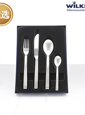 德国双立人Contura系列西餐具4件套（主刀叉勺咖啡甜品勺）