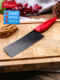 法国芳庭fontignac黑刃陶瓷刀家用菜刀瓷刀切片有刀套 方便携带