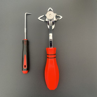 三口玻璃密封条专用安装工具H型皮条钩子镶嵌穿芯嵌条安装工具套