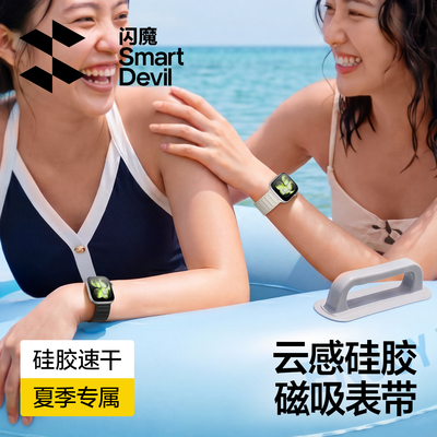 明星同款|适用iWatch硅胶表带