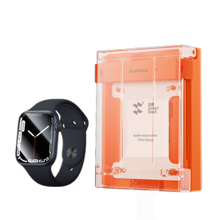 闪魔适用苹果手表S11保护膜S10无尘仓applewatchS9钢化膜SE贴膜s8软iWatch屏幕s7/s6/s5/s4手表膜se3全包表盘