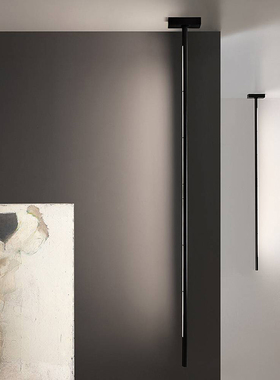 新款设计师caro吸顶灯极简创意别墅客厅楼梯餐厅客房卧室吊管灯