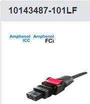 10143487-101LF FCI 重负荷电源连接器 VERIO PLUGKIT 2P PWR