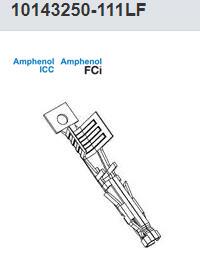 10143250-111LF FCI 线对板 电源 MINITEK PWR TML 5.70MM 14 AWG