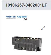 10106267-0402001LF PwrBlade+® , 4LP+8S PF, 直公 压接式