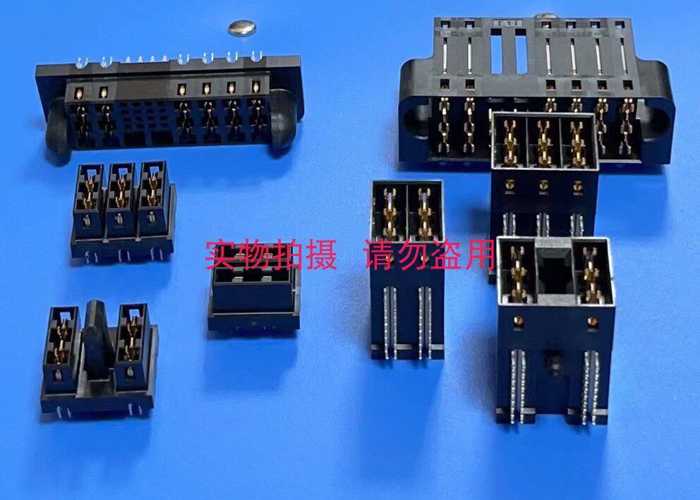 10078770-001LF FCI连接器 1X2 弯公 NO GUIDE 大电流 电源模块