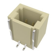 10157376-02101LF FitMate 1.0, Header, Vertical, Surfac, 2pos